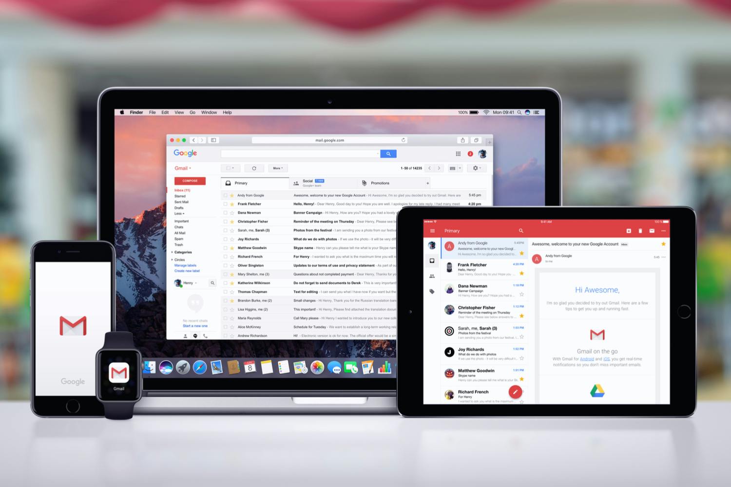 Upprätta ett Google-konto